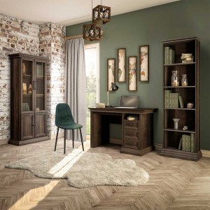 pak-123-000127-2 ΒΙΤΡΙΝΑ - ΝΤΟΥΛΑΠΑ MOZART ΜΕ ΤΖΑΜΙ ΧΡΩΜΑ ΚΑΡΥΔΙ 78,5X38X188ΕΚ