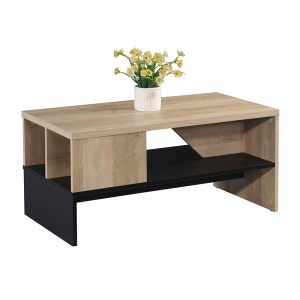 pak-123-000159-1 ΤΡΑΠΕΖΙ ΣΑΛΟΝΙΟΥ NAYA PAKOWORLD SONOMA-ΑΝΘΡΑΚΙ 93X46X43ΕΚ