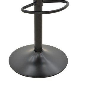 pak-127-000158-7 ΣΚΑΜΠΟ ΜΠΑΡ REMINA PAKOWORLD ΠΤΥΣΣΟΜΕΝΟ ΓΚΡΙ ΒΕΛΟΥΔΟ-ΜΑΥΡΟ ΜΕΤΑΛΛΟ 45X53X112ΕΚ