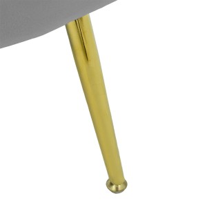 pak-128-000001-5 ΠΟΛΥΘΡΟΝΑ DAIMON PAKOWORLD ΒΕΛΟΥΔΟ ΓΚΡΙ-ΧΡΥΣΟ 79X74X78ΕΚ