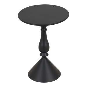 pak-128-000055-2 ΒΟΗΘΗΤΙΚΟ ΤΡΑΠΕΖΙ LALOU PAKOWORLD ΜΕΤΑΛΛΟ ΣΕ ΜΑΥΡΗ ΑΠΟΧΡΩΣΗ Φ40X55ΕΚ