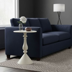 pak-128-000057 ΒΟΗΘΗΤΙΚΟ ΤΡΑΠΕΖΙ LALOU PAKOWORLD ΜΕΤΑΛΛΟ ΣΕ ΚΡΕΜΑ ΑΠΟΧΡΩΣΗ Φ40X55ΕΚ