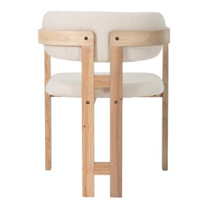 pak-128-000077-4 ΠΟΛΥΘΡΟΝΑ WINSOR PAKOWORLD ΜΠΕΖ ΜΠΟΥΚΛΕ ΥΦΑΣΜΑ-RUBBERWOOD ΣΕ ΦΥΣΙΚΗ ΑΠΟΧΡΩΣΗ 58.5X51X76ΕΚ