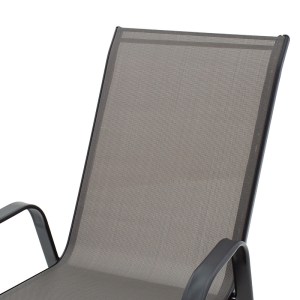 pak-130-000009-4 ΠΟΛΥΘΡΟΝΑ CALAN PAKOWORLD ΜΕΤΑΛΛΟ ΜΑΥΡΟ-TEXTILENE ΜΑΥΡΟ 55X75X90 ΕΚ