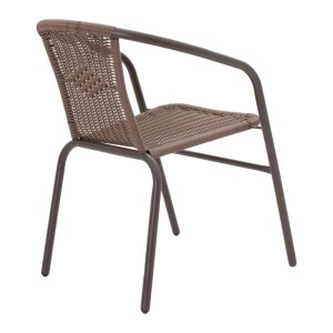 pak-130-000171-2 ΤΡΑΠΕΖΑΡΙΑ ENSURE-OBBI PAKOWORLD 5ΤΕΜ ΜΕΤΑΛΛΟ ΣΕ ΚΑΦΕ ΑΠΟΧΡΩΣΗ 140X80X70ΕΚ