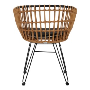 pak-140-000015-6 ΠΟΛΥΘΡΟΝΑ NAOKI PAKOWORLD ΜΑΥΡΟ ΜΕΤΑΛΛΟ-PE ΦΥΣΙΚΟ