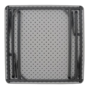 pak-142-000021-1 ΤΡΑΠΕΖΙ CATERING COMFORT PAKOWORLD ΠΤΥΣΣΟΜΕΝΟ ΣΕ ΛΕΥΚΗ ΑΠΟΧΡΩΣΗ 80X80X74ΕΚ