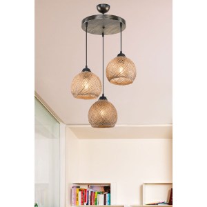 pak-147-000068-1 ΦΩΤΙΣΤΙΚΟ ΟΡΟΦΗΣ ΤΡΙΦΩΤΟ PWL-1121 PAKOWORLD Ε27 ΚΑΦΕ Φ40X75ΕΚ
