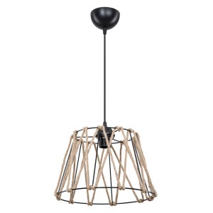 pak-147-000097-2 ΦΩΤΙΣΤΙΚΟ ΟΡΟΦΗΣ ΜΟΝΟΦΩΤΟ PWL-1160 PAKOWORLD E27 ΜΑΥΡΟ-ΣΧΟΙΝΙ 31X23.5ΕΚ