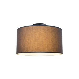 pak-147-000164-2 ΦΩΤΙΣΤΙΚΟ ΟΡΟΦΗΣ ΜΟΝΟΦΩΤΟ MOMOA PAKOWORLD ΥΦΑΣΜΑ ΣΕ ΓΚΡΙ ΑΠΟΧΡΩΣΗ Φ30X21ΕΚ