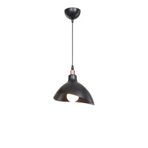 pak-147-000171-2 ΦΩΤΙΣΤΙΚΟ ΟΡΟΦΗΣ ΜΟΝΟΦΩΤΟ OUFOA PAKOWORLD PP ΣΕ ΜΑΥΡΗ ΑΠΟΧΡΩΣΗ Φ22X22ΕΚ
