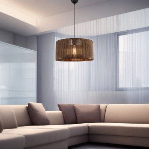 pak-147-000191-1 ΦΩΤΙΣΤΙΚΟ ΟΡΟΦΗΣ ΜΟΝΟΦΩΤΟ LAMBU PAKOWORLD Ε27 ΣΕ ΚΑΦΕ ΑΠΟΧΡΩΣΗ Φ40X20ΕΚ