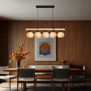 pak-147-000199-1 ΦΩΤΙΣΤΙΚΟ ΟΡΟΦΗΣ ΠΕΝΤΑΦΩΤΟ SALOTE PAKOWORLD Ε27 ΣΕ ΚΑΦΕ-ΚΡΕΜΑ ΑΠΟΧΡΩΣΗ 100X18X24ΕΚ