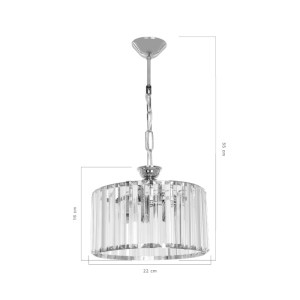 pak-147-000208-3 ΦΩΤΙΣΤΙΚΟ ΟΡΟΦΗΣ ΜΟΝΟΦΩΤΟ LAVINA Ι PAKOWORLD Ε27 ΣΕ ΧΡΥΣΗ ΑΠΟΧΡΩΣΗ Φ27X21ΕΚ