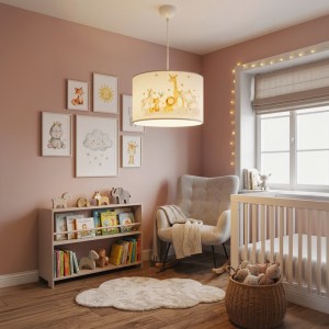 pak-147-000214-1 ΠΑΙΔΙΚΟ ΦΩΤΙΣΤΙΚΟ ΟΡΟΦΗΣ TOTS PAKOWORLD LED E27 ΠΟΛΥΧΡΩΜΟ PVC Φ30X20ΕΚ