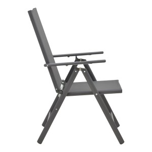 pak-152-000023-3 ΠΟΛΥΘΡΟΝΑ CANDOR PAKOWORLD ΑΝΘΡΑΚΙ ΜΕΤΑΛΛΟ ΚΑΙ ΓΚΡΙ TEXTILENE 51.5X63.5X107ΕΚ