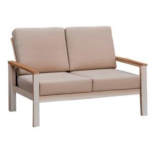 pak-152-000059-3 ΣΑΛΟΝΙ ΚΗΠΟΥ FASHIONABLE PAKOWORLD ΣΕΤ 4ΤΜΧ ΥΦΑΣΜΑ ΜΠΕΖ-ΛΕΥΚΟ ΑΛΟΥΜΙΝΙΟ-PLYWOOD ΣΕ ΦΥΣΙΚΗ ΑΠΟΧΡΩΣΗ
