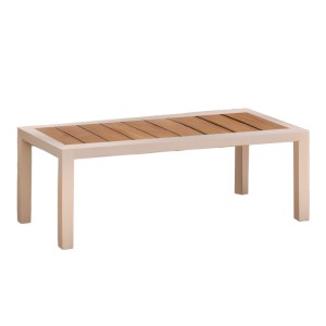 pak-152-000059-4 ΣΑΛΟΝΙ ΚΗΠΟΥ FASHIONABLE PAKOWORLD ΣΕΤ 4ΤΜΧ ΥΦΑΣΜΑ ΜΠΕΖ-ΛΕΥΚΟ ΑΛΟΥΜΙΝΙΟ-PLYWOOD ΣΕ ΦΥΣΙΚΗ ΑΠΟΧΡΩΣΗ