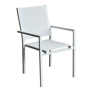 pak-152-000097 ΠΟΛΥΘΡΟΝΑ ZACRETA PAKOWORLD ΑΛΟΥΜΙΝΙΟ-TEXTILENE ΣΕ ΛΕΥΚΗ ΑΠΟΧΡΩΣΗ 61X56.5X87.5ΕΚ