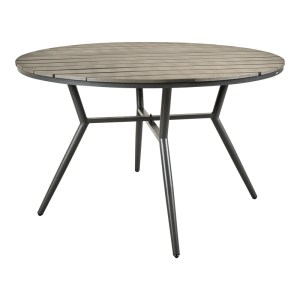 pak-152-000102-4 ΤΡΑΠΕΖΑΡΙΑ APPA-MOLY ΣΕΤ 5ΤΕΜ PAKOWORLD ΑΛΟΥΜΙΝΙΟ ΚΑΙ PLYWOOD ΣΕ ΑΝΘΡΑΚΙ ΑΠΟΧΡΩΣΗ Φ120X74ΕΚ