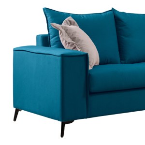 pak-168-000098-6 ΣΕΤ ΣΑΛΟΝΙΟΥ 2ΤΕΜ VERONA PAKOWORLD ΠΕΤΡΟΛ ΥΦΑΣΜΑ ΜΕ ΜΑΞΙΛΑΡΙΑ ΣΕ ΜΠΕΖ ΑΠΟΧΡΩΣΗ