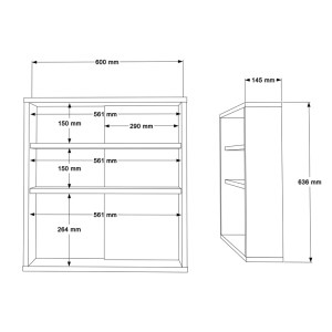 pak-176-000196-3 ΝΤΟΥΛΑΠΙ ΜΠΑΝΙΟΥ BAGNO ΜΕ ΚΑΘΡΕΠΤΗ PAKOWORLD ΣΕ ΦΥΣΙΚΗ ΑΠΟΧΡΩΣΗ 60X14.5X63.6ΕΚ