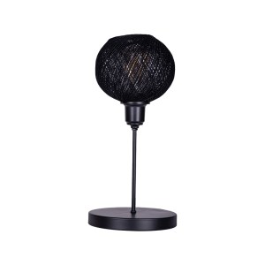 pak-193-000121 ΕΠΙΤΡΑΠΕΖΙΟ ΦΩΤΙΣΤΙΚΟ GAIA PAKOWORLD Ε27 ΜΕΤΑΛΛΟ ΜΑΥΡΟ Φ22X30ΕΚ