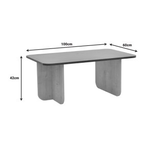 pak-197-000312-5 ΤΡΑΠΕΖΙ BΟCA PAKOWORLD ΣΕ OAK-ΚΕΡΑΜΙΔΙ ΑΠΟΧΡΩΣΗ 100X60X42ΕΚ