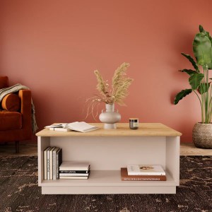 pak-197-000313-1 ΤΡΑΠΕΖΙ MONIK PAKOWORLD ΣΕ OAK-ΑΝΟΙΧΤΟ ΓΚΡΙ ΑΠΟΧΡΩΣΗ 90X56X40ΕΚ