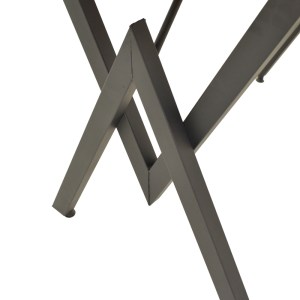 pak-197-000321-5 ΤΡΑΠΕΖΙ VERTEX PAKOWORLD OAK ΜΕ ΜΑΥΡΑ ΜΕΤΑΛΛΙΚΑ ΠΟΔΙΑ 110X70X72ΕΚ