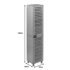 pak-199-000577-4 ΝΤΟΥΛΑΠΙ-ΣΤΗΛΗ ΤΟΙΧΟΥ SICELA PAKOWORLD ΣΕ ΦΥΣΙΚΗ ΑΠΟΧΡΩΣΗ 33X28X168ΕΚ