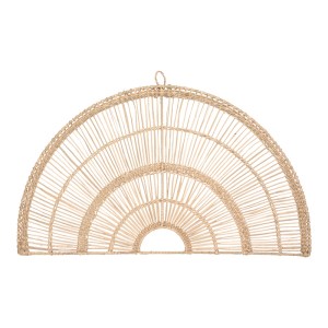 pak-199-000649 ΔΙΑΚΟΣΜΗΤΙΚΟ ΤΟΙΧΟΥ PADMA PAKOWORLD PE RATTAN ΣΕ ΦΥΣΙΚΗ ΑΠΟΧΡΩΣΗ 60.7X1.5X35.5ΕΚ