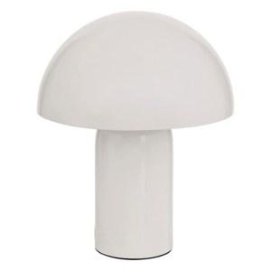 pak-199-000695 ΕΠΙΤΡΑΠΕΖΙΟ ΦΩΤΙΣΤΙΚΟ MUSHI PAKOWORLD ΜΕΤΑΛΛΟ ΛΕΥΚΟ Φ20X24,5ΕΚ