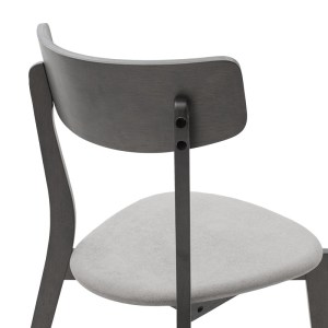 pak-200-000193-4 TΡΑΠΕΖΑΡΙΑ BENSON - TOTO PAKOWORLD ΣΕΤ 7ΤΜΧ RUSTIC GREY - ΥΦΑΣΜΑ ΓΚΡΙ 150X90X75ΕΚ