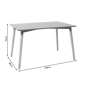 pak-200-000632-3 ΤΡΑΠΕΖΑΡΙΑ NATALI-JULITA PAKOWORLD ΣΕΤ 5ΤΕΜ ΜΑΥΡΟ-ΦΥΣΙΚΟ 120X80X76ΕΚ