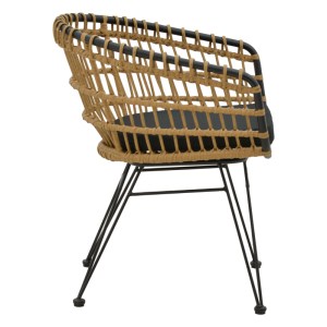 pak-200-000777-3 ΤΡΑΠΕΖΑΡΙΑ NAOKI-THORIO ΣΕΤ 5ΤΕΜ PAKOWORLD ΑΝΘΡΑΚΙ ΑΛΟΥΜΙΝΙΟ ΚΑΙ PLYWOOD ΣΕ ΦΥΣΙΚΗ ΑΠΟΧΡΩΣΗ 160X90X75ΕΚ