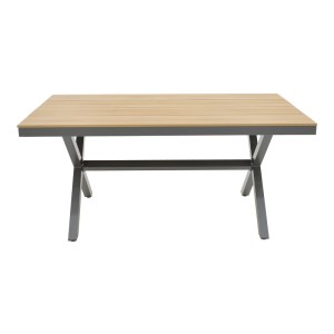 pak-200-000782-8 ΤΡΑΠΕΖΑΡΙΑ RAVEN -THORIO ΣΕΤ 5ΤΕΜ PAKOWORLD ΑΝΘΡΑΚΙ ΑΛΟΥΜΙΝΙΟ ΚΑΙ PLYWOOD ΣΕ ΦΥΣΙΚΗ ΑΠΟΧΡΩΣΗ 160X90X75ΕΚ