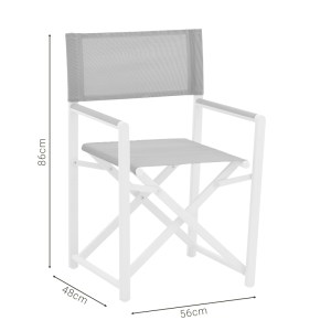 pak-200-000799-8 ΤΡΑΠΕΖΑΡΙΑ KLITON - MABU ΣΕΤ 3ΤΕΜ PAKOWORLD ΑΛΟΥΜΙΝΙΟ ΣΕ ΛΕΥΚΗ ΑΠΟΧΡΩΣΗ 80X80X74ΕΚ