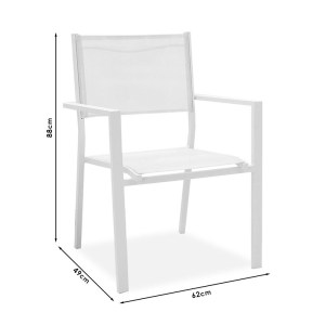pak-200-000805-11 ΤΡΑΠΕΖΑΡΙΑ ZACRETA- KLITON ΣΕΤ 3ΤΕΜ PAKOWORLD ΑΛΟΥΜΙΝΙΟ ΣΕ ΛΕΥΚΗ ΑΠΟΧΡΩΣΗ 80X80X74ΕΚ