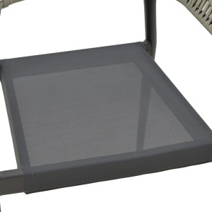 pak-200-000859-7 ΤΡΑΠΕΖΑΡΙΑ KLITON- ELATION ΣΕΤ 3ΤΕΜ PAKOWORLD  ΑΛΟΥΜΙΝΙΟ ΣΕ ΑΝΘΡΑΚΙ ΑΠΟΧΡΩΣΗ 80X80X74ΕΚ