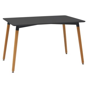 pak-200-001156-4 ΤΡΑΠΕΖΑΡΙΑ NATALI-PARKER PAKOWORLD ΣΕΤ 5ΤΕΜ MDF ΣΕ ΜΑΥΡΗ-ΦΥΣΙΚΗ ΑΠΟΧΡΩΣΗ 120X80X76CM