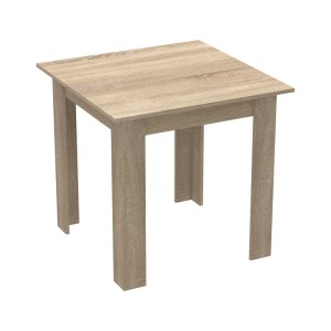 pak-200-001162-4 ΤΡΑΠΕΖΑΡΙΑ MANKA-PARKER PAKOWORLD ΣΕΤ 3ΤΕΜ MDF ΣΕ ΜΑΥΡΗ-SONOMA ΑΠΟΧΡΩΣΗ 80X80X77ΕΚ