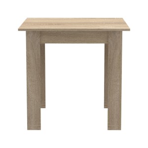 pak-200-001162-5 ΤΡΑΠΕΖΑΡΙΑ MANKA-PARKER PAKOWORLD ΣΕΤ 3ΤΕΜ MDF ΣΕ ΜΑΥΡΗ-SONOMA ΑΠΟΧΡΩΣΗ 80X80X77ΕΚ