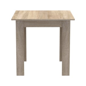 pak-200-001162-6 ΤΡΑΠΕΖΑΡΙΑ MANKA-PARKER PAKOWORLD ΣΕΤ 3ΤΕΜ MDF ΣΕ ΜΑΥΡΗ-SONOMA ΑΠΟΧΡΩΣΗ 80X80X77ΕΚ