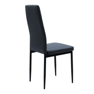 pak-200-001163-6 ΤΡΑΠΕΖΑΡΙΑ MANKA-PARKER PAKOWORLD ΣΕΤ 3ΤΕΜ MDF ΣΕ ΜΑΥΡΗ-SONOMA TRUFFLE ΑΠΟΧΡΩΣΗ 80X80X77ΕΚ