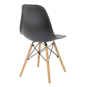 pak-200-001202-2 ΤΡΑΠΕΖΑΡΙΑ CHLOE-JULITA PAKOWORLD ΣΕΤ 5ΤΕΜ ΓΥΑΛΙΝΟ 8ΧΙΛ ΑΝΘΡΑΚΙ - ΠΟΔΙ ΦΥΣΙΚΟ 120X70X75ΕΚ