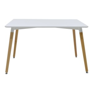 pak-200-001269-5 ΤΡΑΠΕΖΑΡΙΑ NATALI-NOOR PAKOWORLD ΣΕΤ 5ΤΕΜ MDF ΛΕΥΚΟ-ΜΠΕΖ-ΠΟΔΙΑ ΦΥΣΙΚΟ 120X80X76ΕΚ
