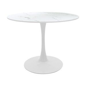 pak-200-001411-4 ΤΡΑΠΕΖΑΡΙΑ BALOU-PARKER PAKOWORLD ΣΕΤ 5ΤΕΜ ΛΕΥΚΟ-ΜΠΕΖ Φ120X73ΕΚ