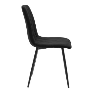 pak-200-001415-2 ΤΡΑΠΕΖΑΡΙΑ NATALI-NOOR PAKOWORLD ΣΕΤ 5ΤΕΜ  MDF ΜΑΥΡΟ-ΠΟΔΙΑ ΦΥΣΙΚΟ 120X80X76ΕΚ