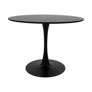 pak-200-001432-4 ΤΡΑΠΕΖΑΡΙΑ BELLA-BALOU PAKOWORLD ΣΕΤ 5ΤΕΜ MDF ΜΑΥΡΟ-ΒΕΛΟΥΔΟ ΑΝΘΡΑΚΙ Φ100X73ΕΚ